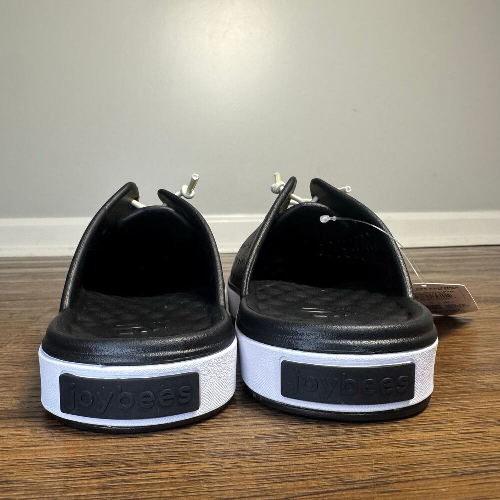 Joybees Weekend Mule Modern Women's Sz 8 Slip-On comfort Shoes Black white - Picture 4 of 10
